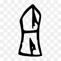 徽标白色手指字体-acc