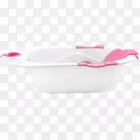 塑料碗粉红m型设计