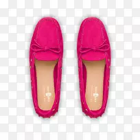 拖鞋粉红m型鞋设计
