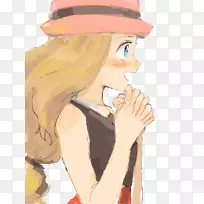 Serena ash Ketchum Pokémon粉丝艺术-Pokemon