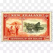 邮票新西兰橡胶邮票摄影阿拉米-黄金