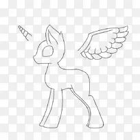 鹿毛线艺术白鹿素描枯萎
