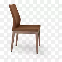 棕色胶合板椅