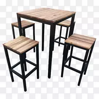 桌子吧凳子椅子花园家具垫桌