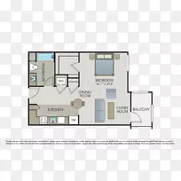 平面图公园20套公寓住宅建筑-公寓