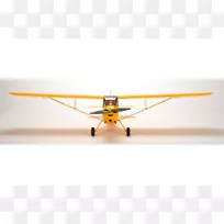 Piper j-3幼崽飞机螺旋桨滑翔机翼飞机