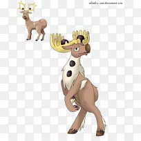 驯鹿-口袋妖怪进化-驯鹿