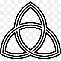 三角符号claddagh环无边结兄弟姐妹符号