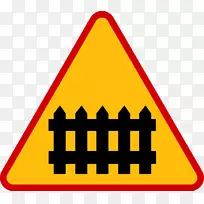 铁路运输水平横过道路交叉口标志-道路