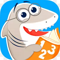 学龄前儿童数学动物数学游戏-幼儿园数字剪辑艺术-数学