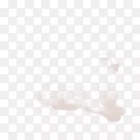 白色桌面壁纸，手指-狗