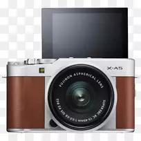 Fujifilm x-a3无镜可互换镜头照相机富士摄影.照相机