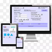 响应式web设计计算机监视器平板电脑移动电话计算机