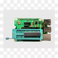 微控制器硬件编程器EEPROM电子系统内编程电子微控制器和物联网晚报
