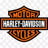 哈雷-戴维森摩托车剪贴画-摩托车