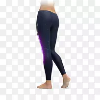 裤腿，服装，瑜伽裤，低腰裤，腰紫光