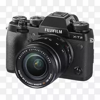 富士x-反式传感器无镜可换镜头相机摄影富士-富士