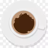 咖啡杯意式浓缩咖啡桌计划