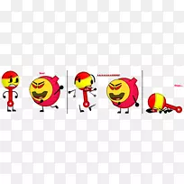 玩具拨浪鼓生日-勇敢懦弱的狗