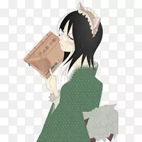 ōNara说，富士猫女Harumi Fujiyoshi Kimono.