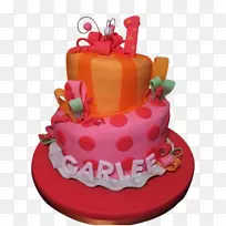 生日蛋糕装饰蛋糕糖霜和糖霜-生日