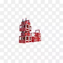 商标字型-可口可乐箱