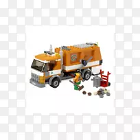 亚马逊网站乐高城玩具垃圾车-玩具