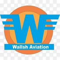 徽标品牌组织航空英语字形线