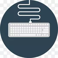 电脑键盘电脑图标字体电脑