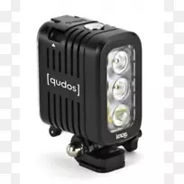 照明动作摄像机GoPro全向摄像机-光
