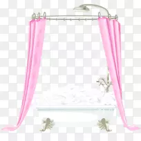 粉色谷歌图片手袋-粉色窗帘