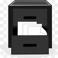 文件柜，橱柜，电脑图标，抽屉，办公室，文件柜