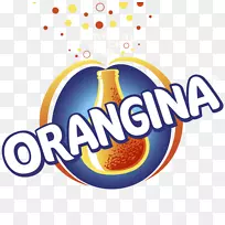 Orangina汽水饮料标志橙色品牌-橙色