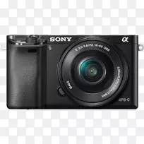 索尼α6000无镜可换镜头相机点拍相机索尼e pz 16-50 mm f/3.5-5.6