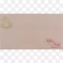 纸垫长方形粉红色m字体-Pooja thali