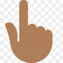 表情符号域社交媒体深色皮肤WhatsApp-signado da Lua emoji
