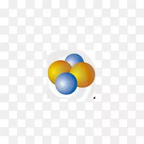 球体-两个原子被认为是同位素，如果