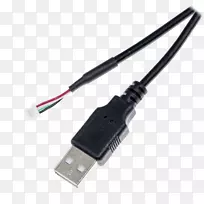 串行电缆网络电缆连接器ieee 1394-迷你usb接线
