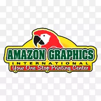 亚马逊图形Azusa广告印刷-最新的名片例子