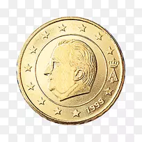 10欧元硬币比利时欧元硬币罕见的10美分欧元硬币