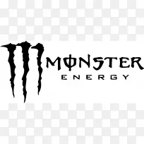 怪物能量饮料红牛怪兽饮料罐怪物能量标识载体