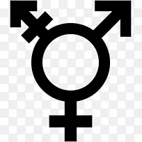 性别符号变性人LGBT符号-黑旗表情符号是什么意思？