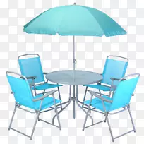 桌椅伞式家具花园桌