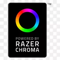 笔记本电脑键盘Razer公司游戏键盘Razer BlackWidow色度-膝上型电脑