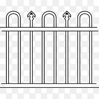 围栏房子花园伊萨牛场山.栅栏，大门，栏杆和屏风.篱笆