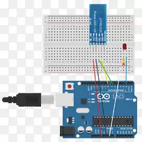 Arduino传感器发光二极管电子电路输入/输出-移动蓝牙