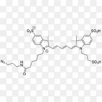 氰亚氟四嗪n-羟基琥珀酰亚胺-铜叠氮