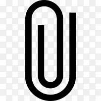 计算机图标电子邮件附件符号附件ico
