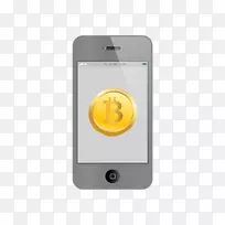 比特币金币智能手机密码货币钱包-比特币