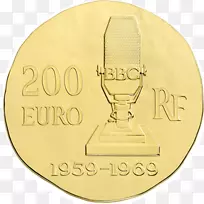 巴黎纪念币符号-200欧元